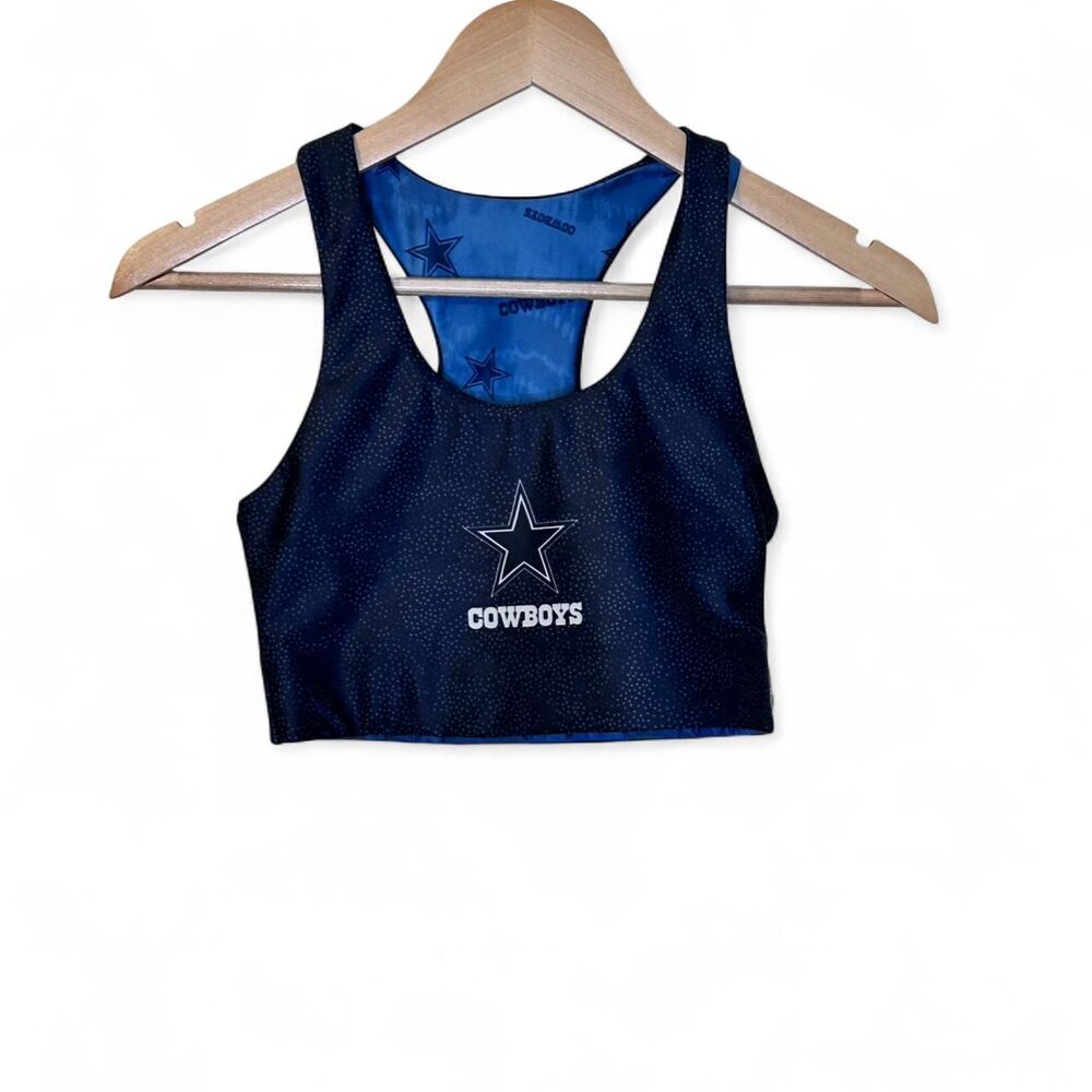 Dallas Cowboys NFL Reversible Sports Bra XS